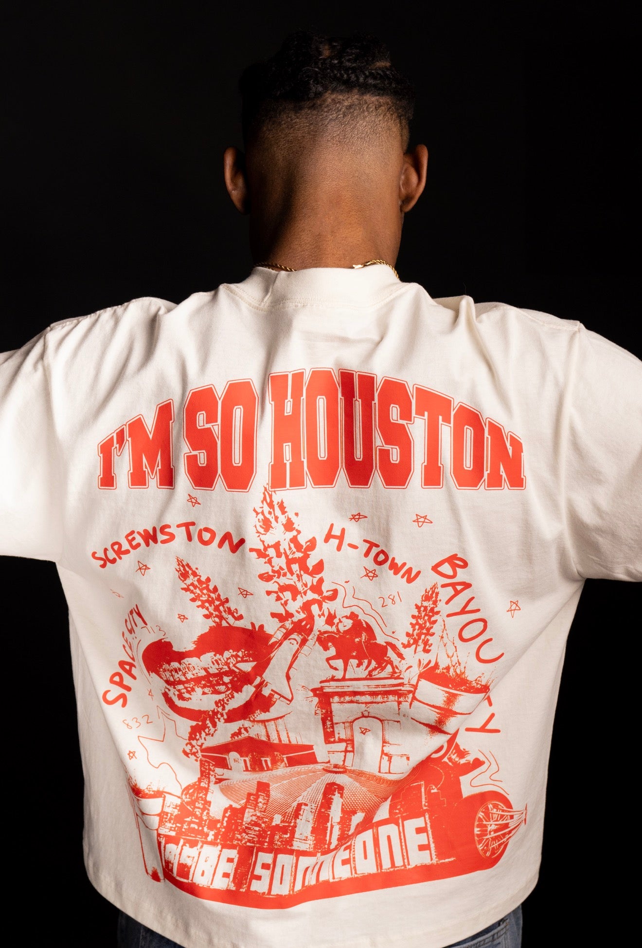 I'm So Houston Oversized Tee
