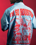I'm So Houston Mechanic Button Up